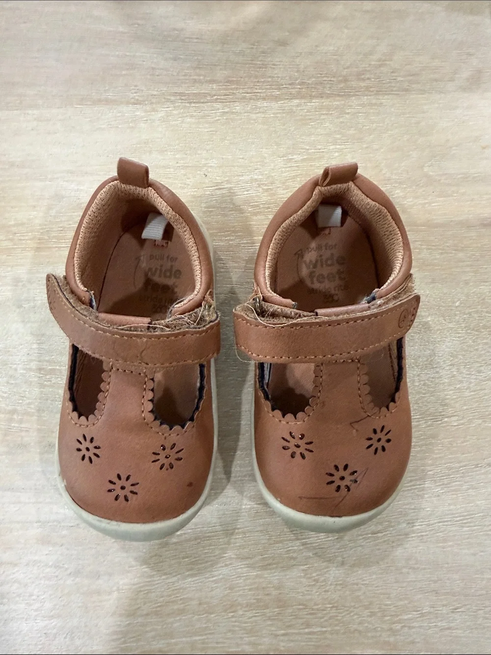 StrideRite Toddler Mary Jane Shoes in Brown